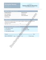 Doctor's Note for Norovirus Infection Sick Leave
